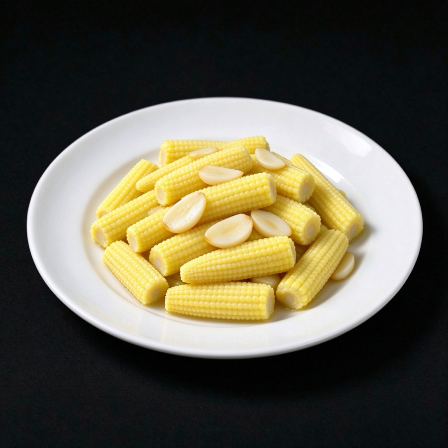 清炒玉米笋